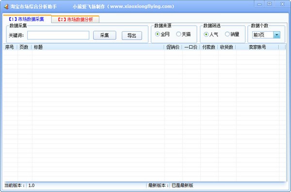 淘宝市场综合分析助手