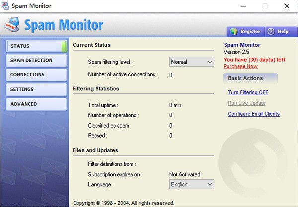 Spam  Monitor(邮件处理工具)