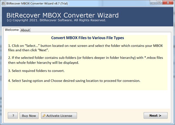 BitRecover  MBOX  Converter  Wizard(MBOX邮件转换工具)